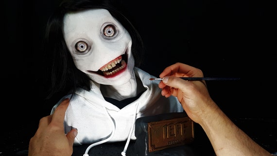 JEFF THE KILLER CREEPYPASTA LIFE SIZE HORROR MANNEQUIN HALLOWEEN PROP DECOR