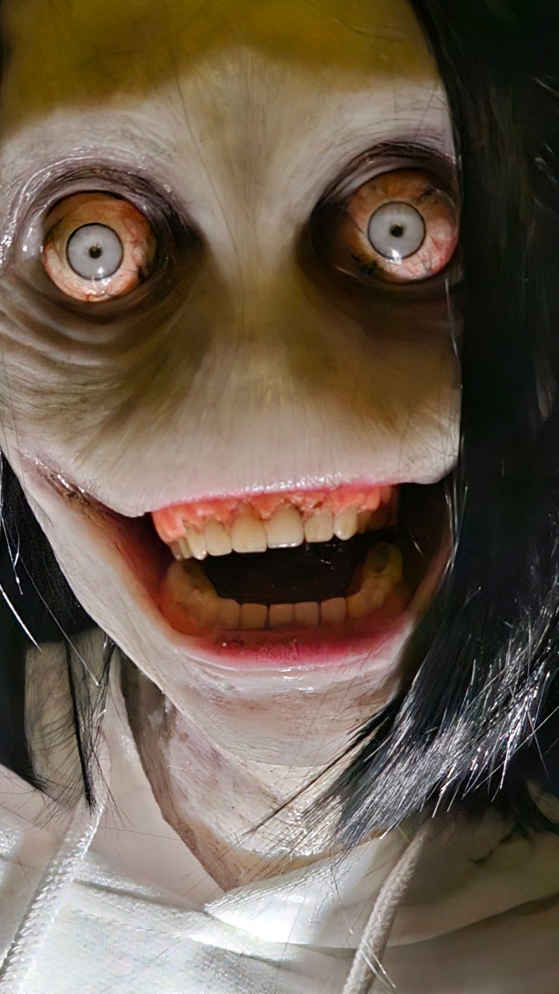 Jeff the Killer LoreCraft premium platinum silicone bust Creepypasta special image 7