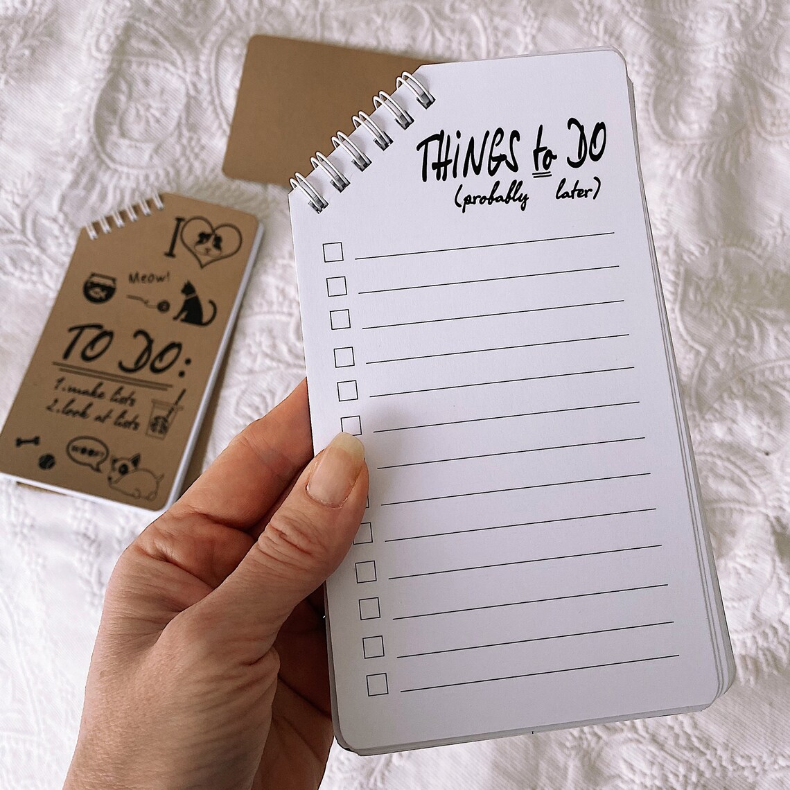 To Do list notebook 3 sheets of stickers lined craftpaper Etsy