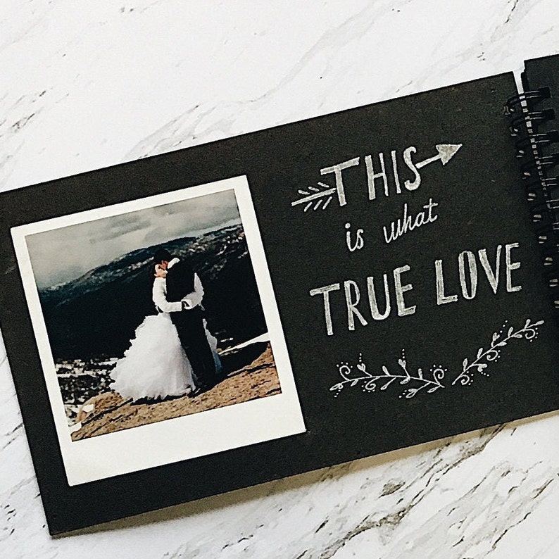 Polaroid Photo Album Scrapbook of Moments as a Birthday Etsy