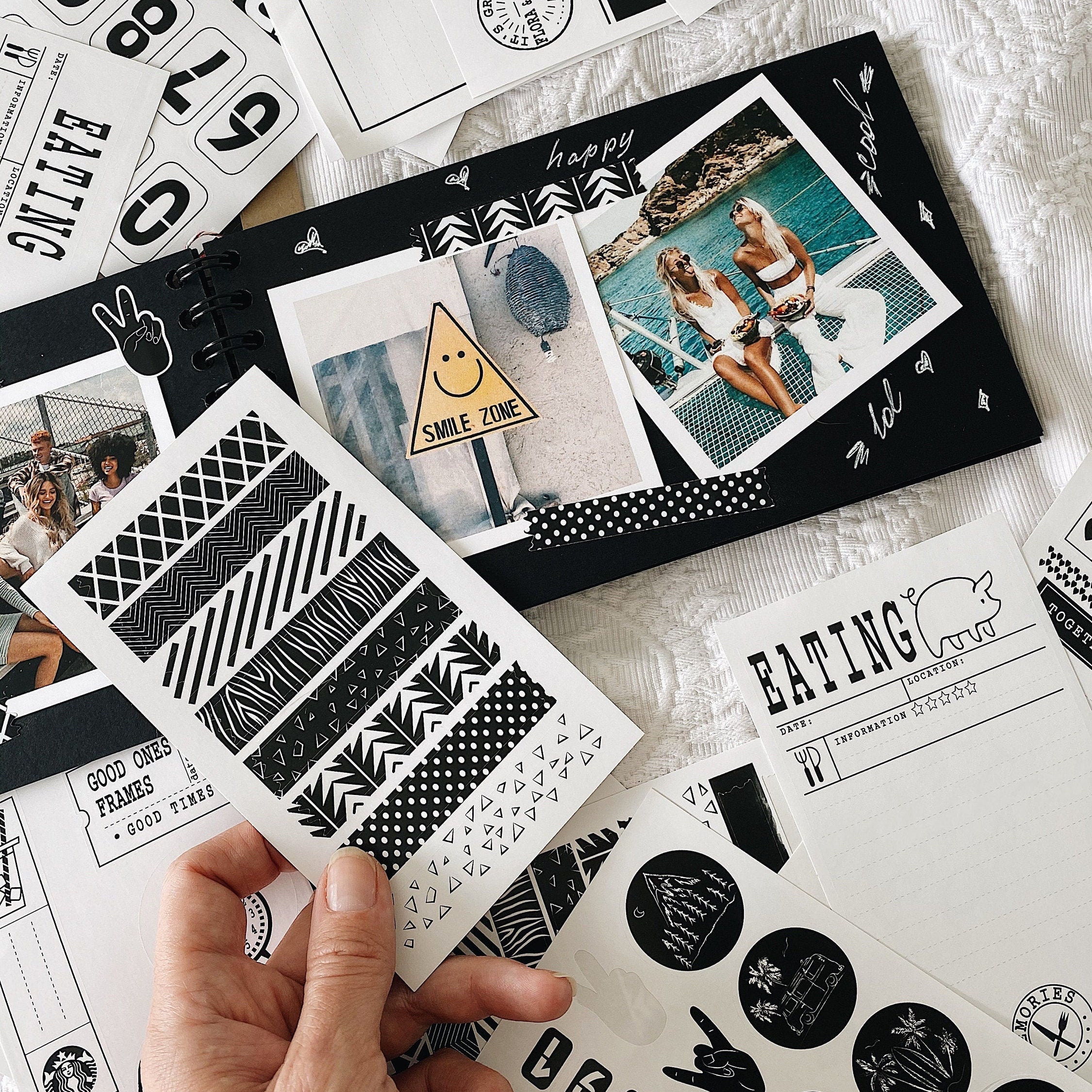 Sticker pack for travel guide stickers sheets planner Etsy