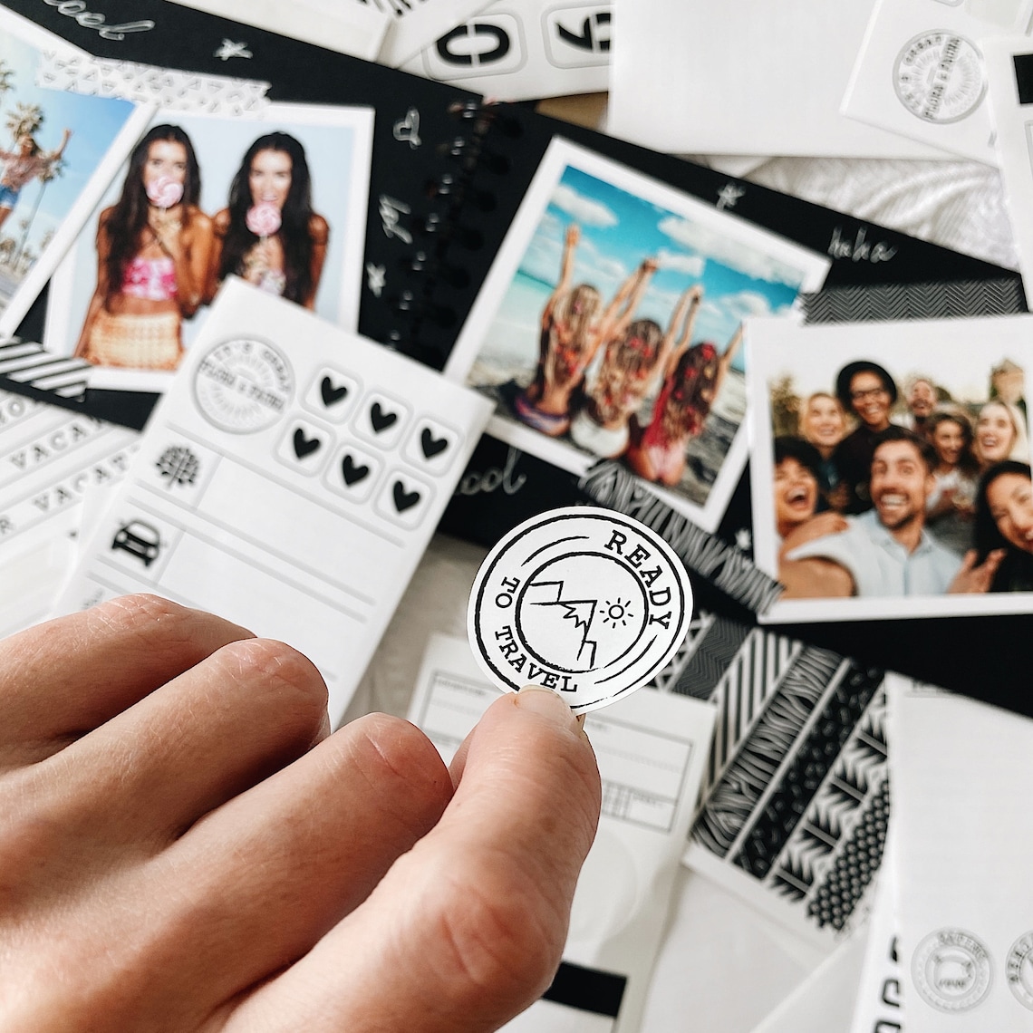 Sticker pack for travel guide stickers sheets planner Etsy