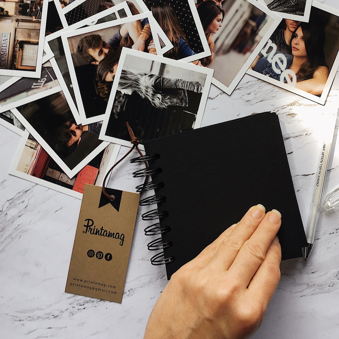 Mini álbum de fotos Polaroid para amigos álbum de fotos de Etsy