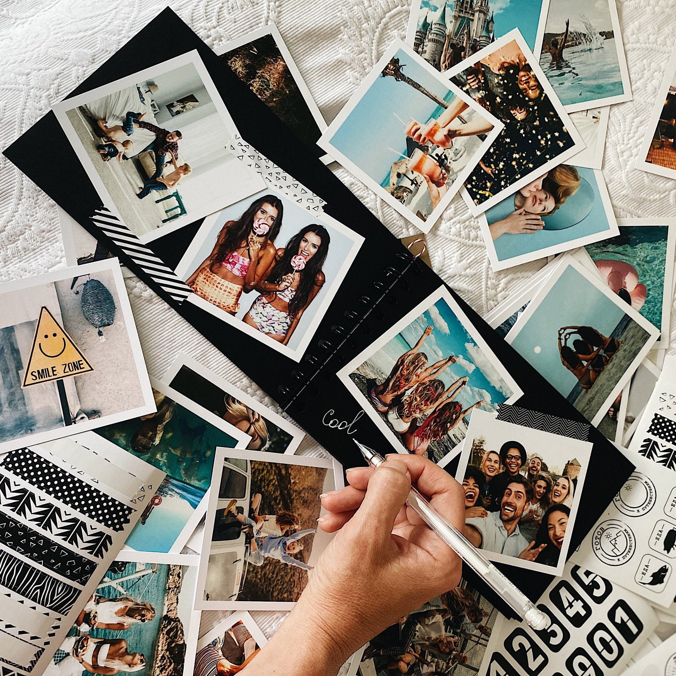 Polaroid álbum de fotos álbum de momentos como regalo de Etsy