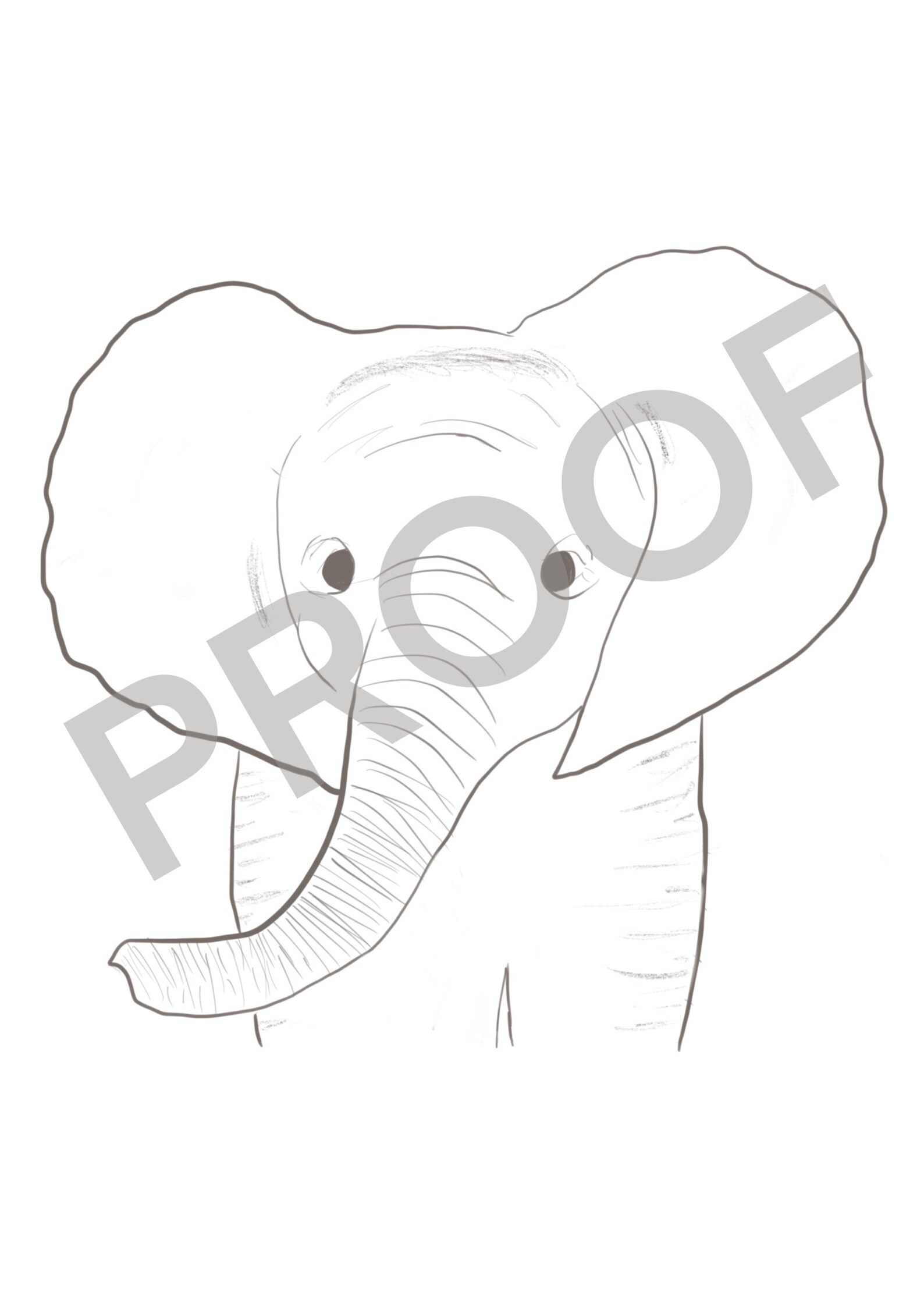 Downloadable &amp; Printable Elephant Wall Art A4 - Etsy Australia