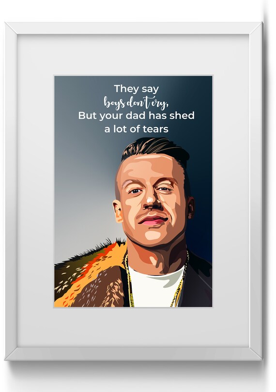 Macklemore Wings Poster