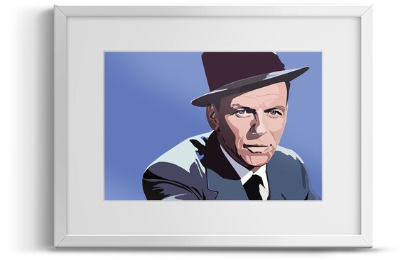 A2 A4 sizes A1 Frank Sinatra Vintage Poster 1 A3