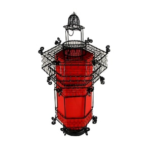 Handcrafted Palace Lantern, Traditional Chinese Wrought Iron Lantern