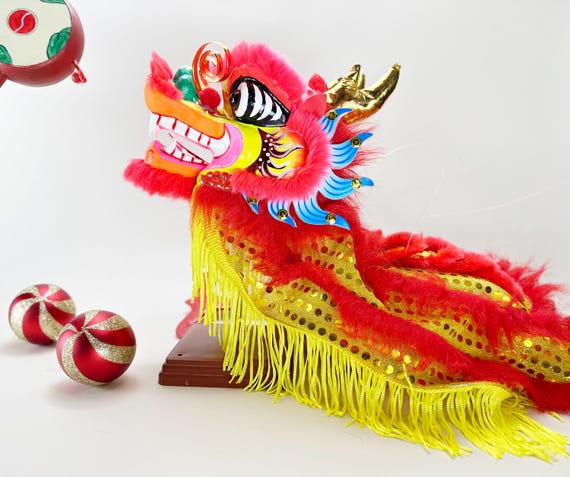 Handmade Dragon Dance Doll, Intangible Cultural Heritage, Dragon