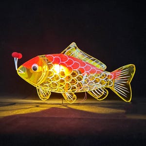 Farol de Navidad, herencia histórica, faroles Qinhuai, faroles de carpa
