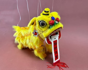 Centennial heritage dolls, small lion dances, intangible cultural heritage, festival dolls