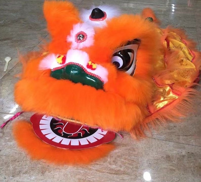 Chinese New Year Lion Dance Costume, Midautumn Festival Giftblinking