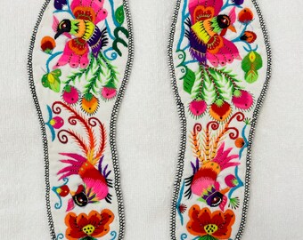 Centuries of inheritance, insoles sewn by grandma, handmade insoles with cotton threads