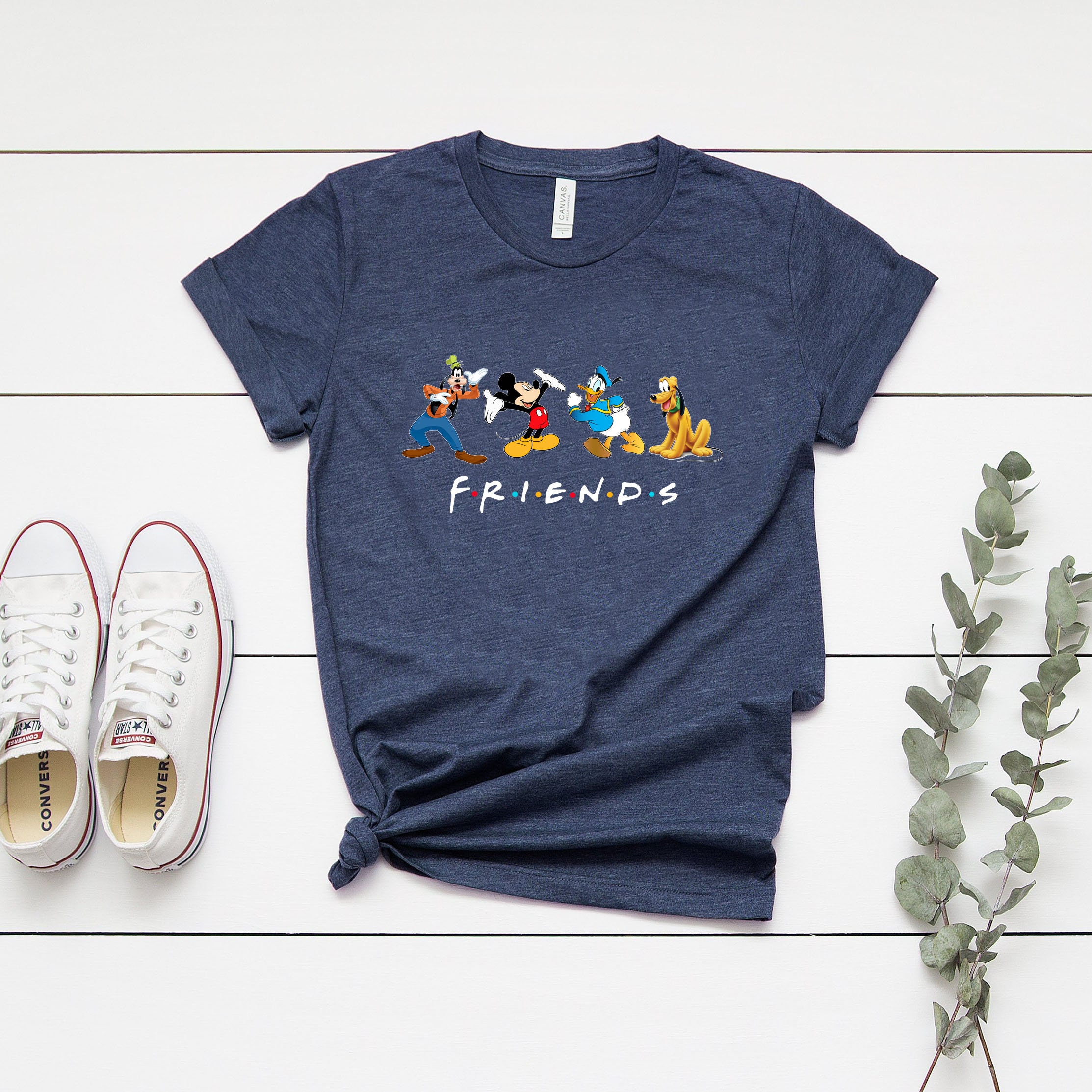 Disney Friends Shirt Disney Shirt Mickey Shirt Friends Etsy
