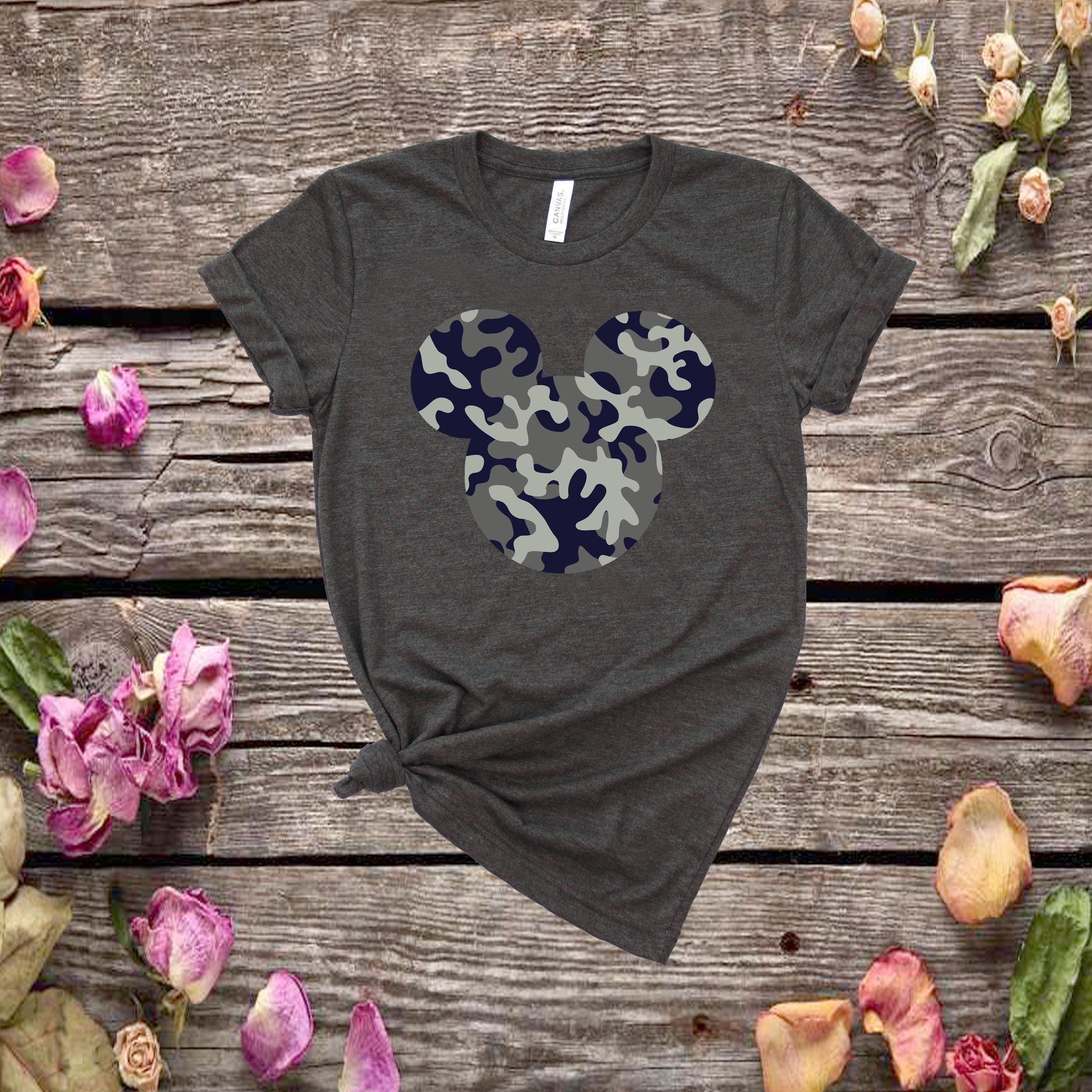 Gray Camo Shirt Etsy