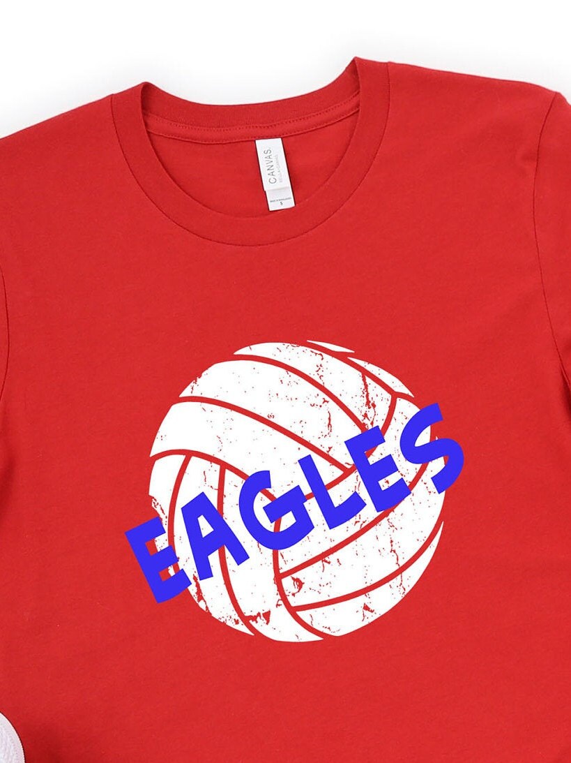 Volleyball Spirit Shirt Volleyball Team Shirt Volleyball Etsy