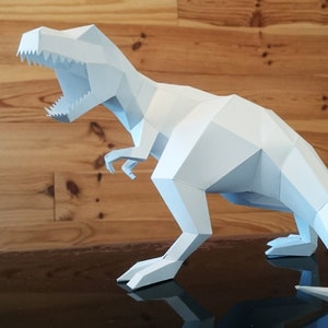 Tyrannosaurus Rex - Papercraft to download (PDF, DXF, SVG)