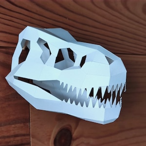 T-Rex Skull - Papercraft to download