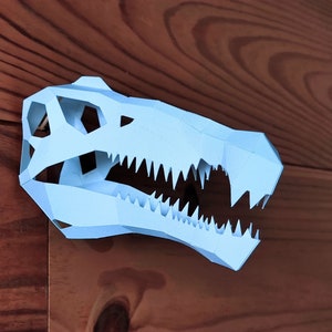 Spinosaurus Skull - Papercraft to download