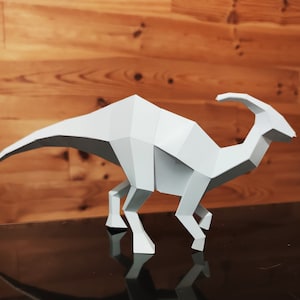 Parasaurolophus - Papercraft to download (PDF, DXF, SVG)