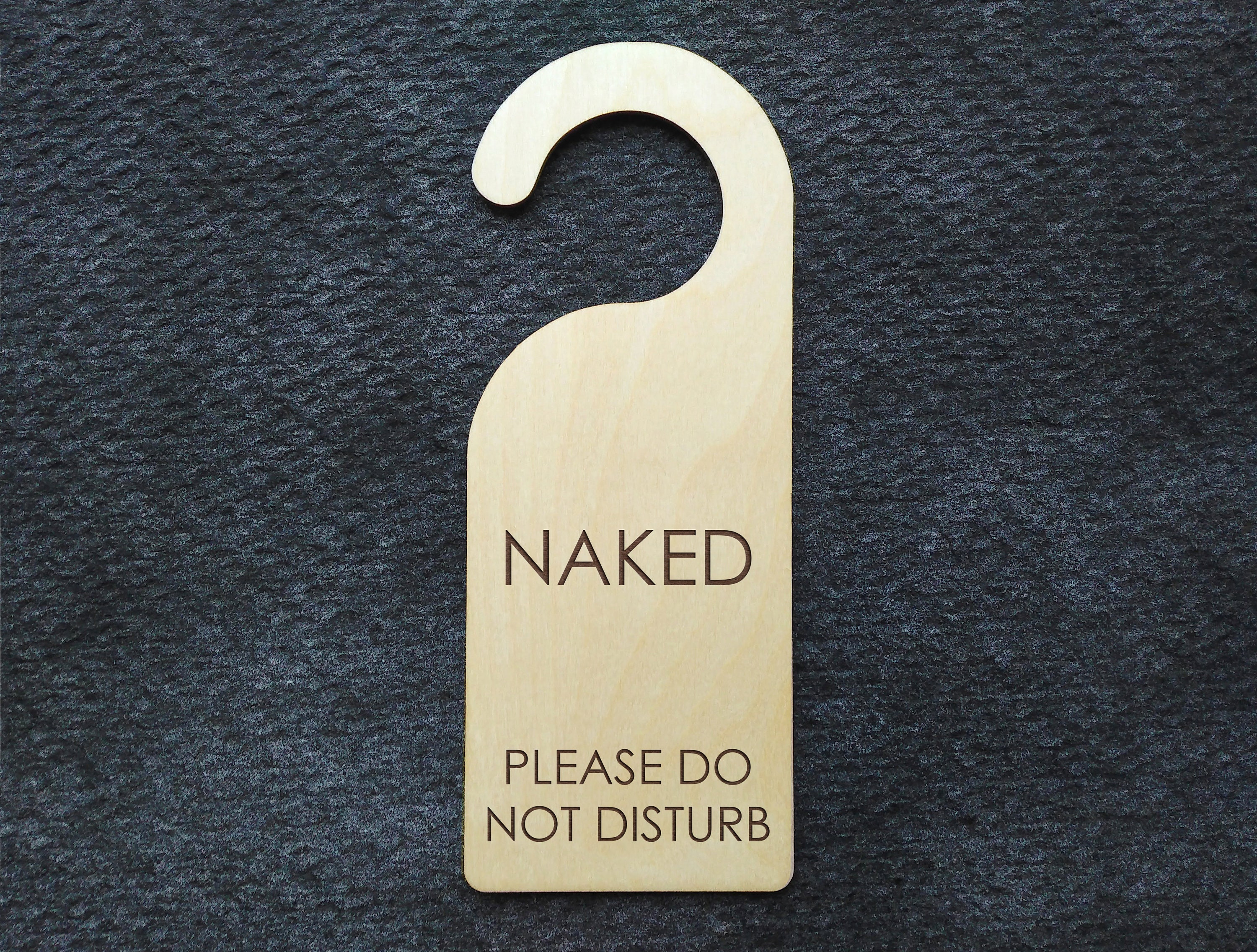 Do Not Disturb/Welcome To Join Doublesided Door Hanger Threesome Freaky  Kinky Sex