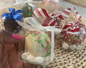 Individually Wrapped Hot Chocolate Bombs , perfect for gift boxes/baskets