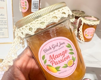 Mango Passion - Natürliche Fruchtmarmelade in Kleinserie in der Glasflasche