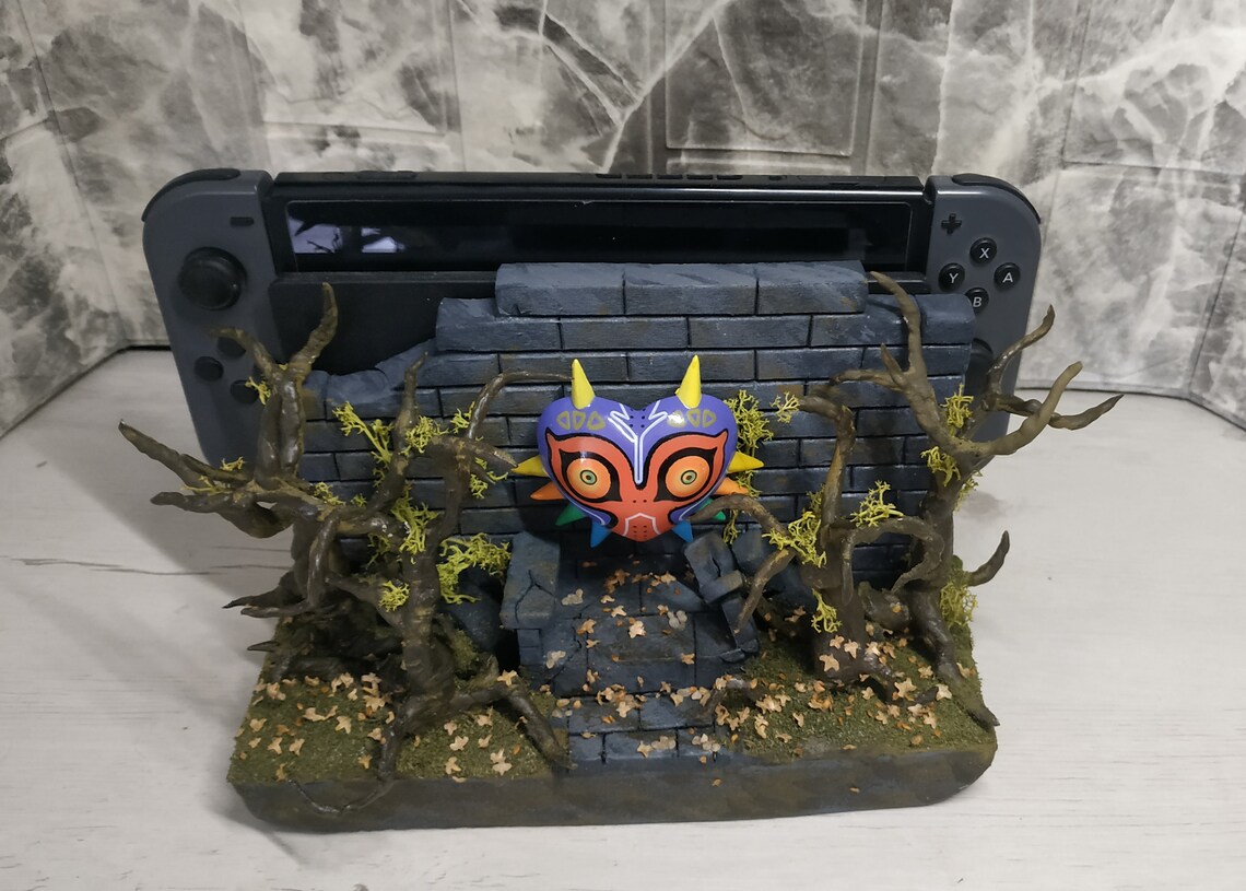 The Legend of Zelda majora mask Dock nintendo switch Etsy
