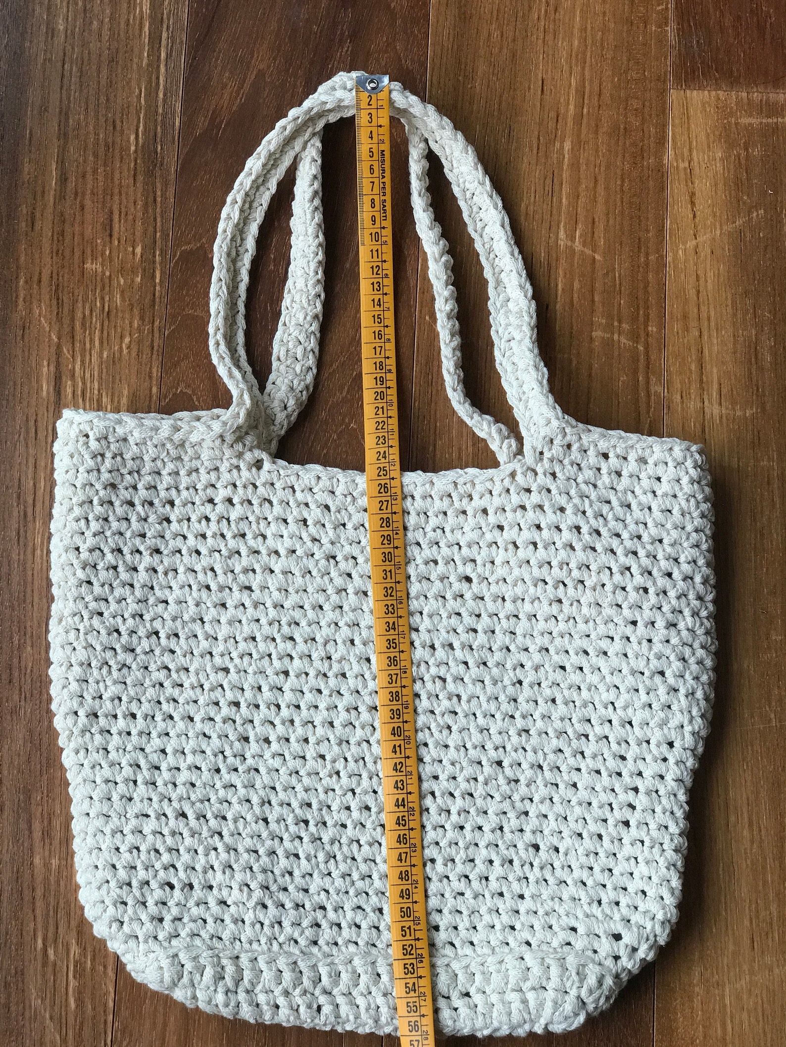 BAG handmade crochet . Cotton. Etsy