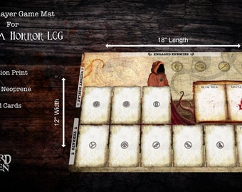 Arkham Horror LCG compatible player dashboard mat