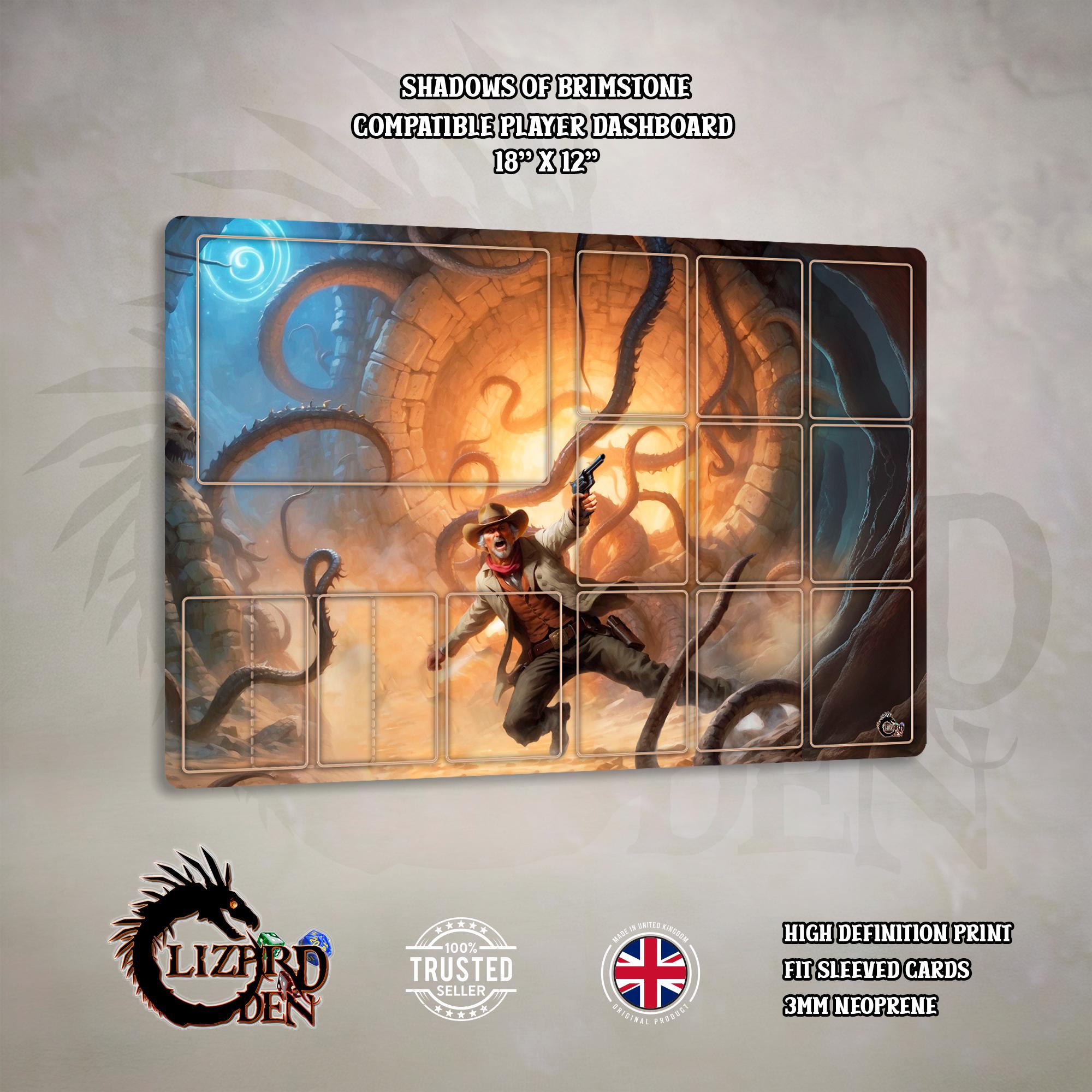 shadows of brimstone card sleeves Shadows of Brimstone: City of Ancients Card Sleeves main image 1