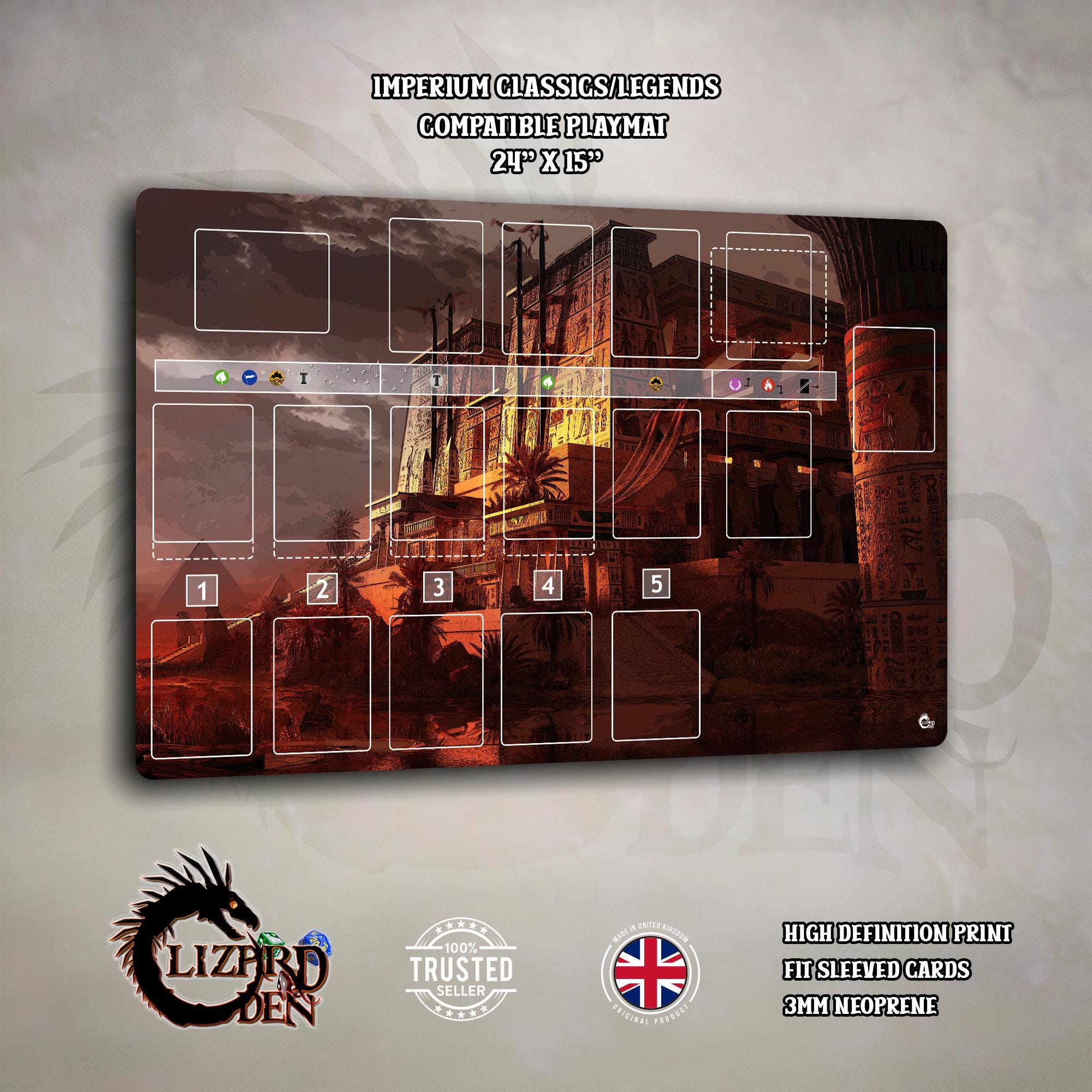IMPERIUM CLASSICS/LEGENDS Compatible Playmat - Player Dashboard - Neoprene  Mat - Etsy