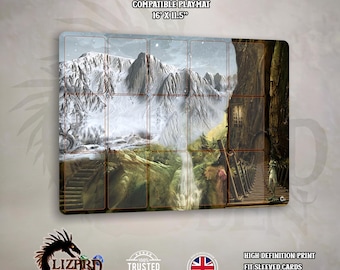 Everdell-compatibele speelmat (niet-officieel product) - neopreen bordspelmat - spelersdashboard