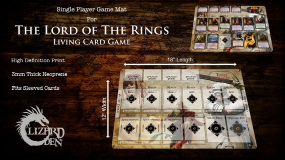 Lord Of The Rings LCG Custom Made Game Mat