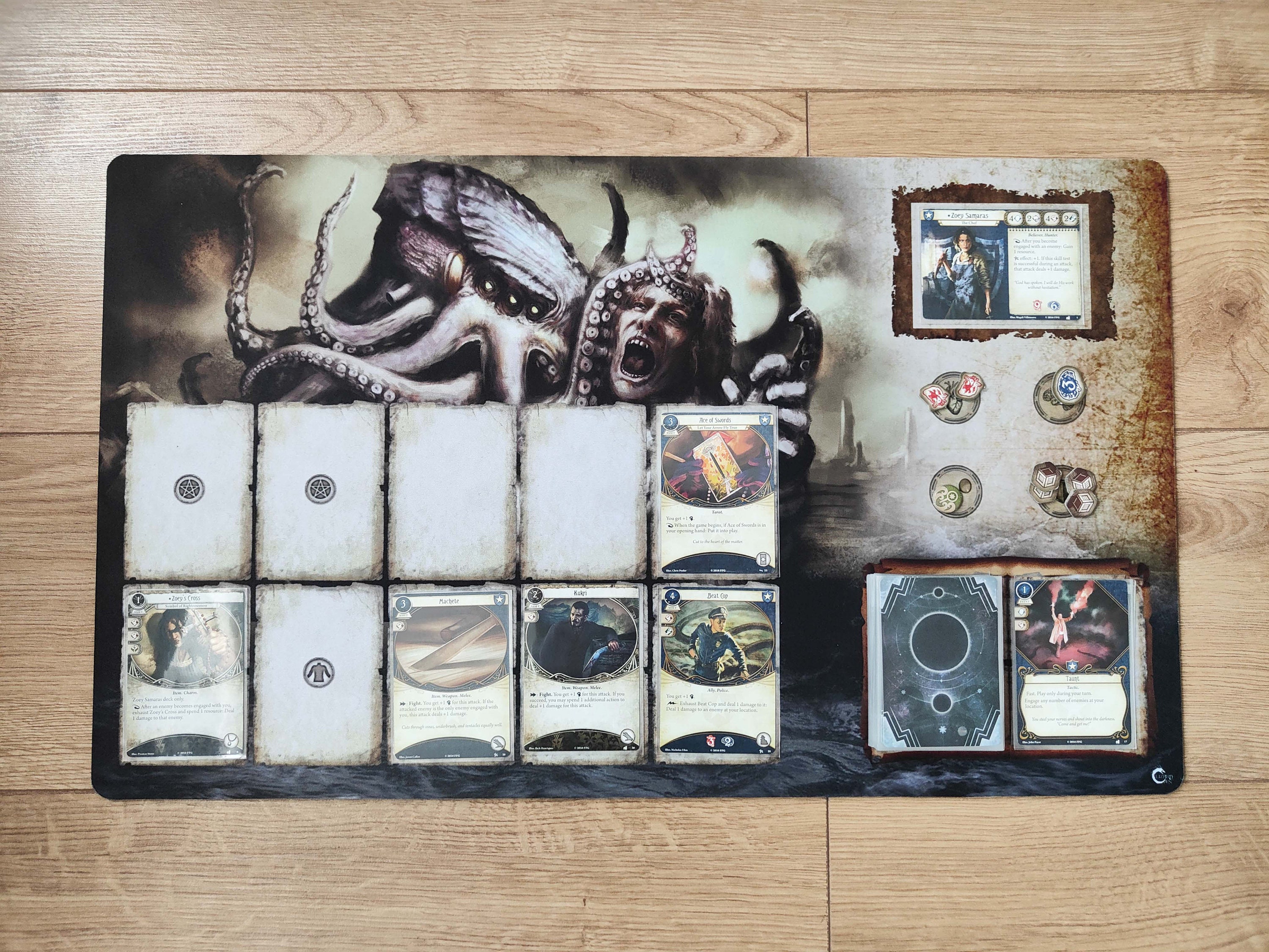 Arkham Horror LCG Player Dashboard  Neoprene Playmat - Etsy