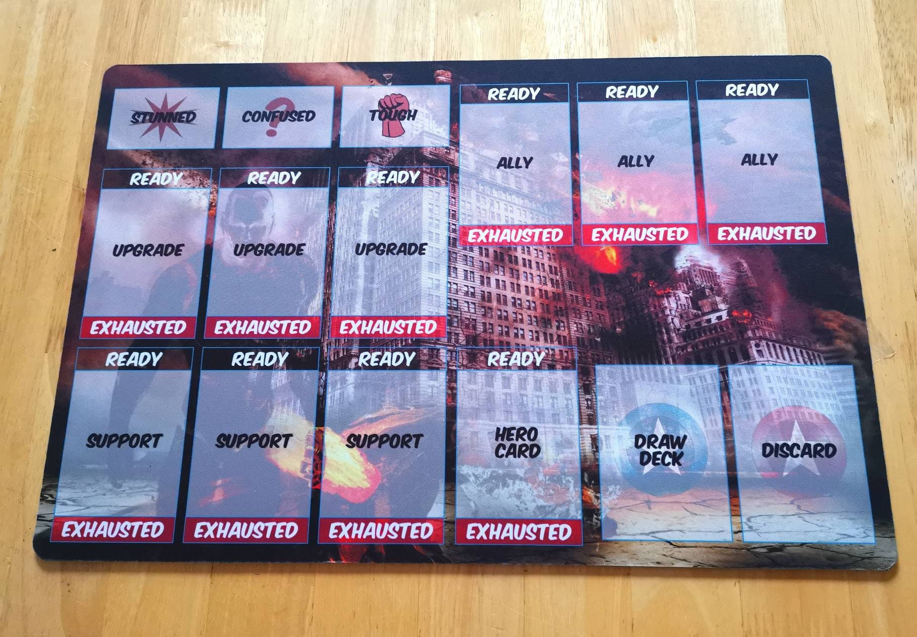 Custom Game Mat Compatible With Marvel Champions LCG Etsy Australia