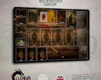 STALKER Board Game Custom Playmat- Neoprene Playmat
