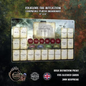 Folklore the Affairion kompatible Player Dashboard Matte