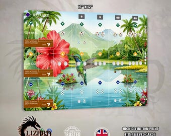 Wingspan Americas Neoprene Playmat – Board Game Mat