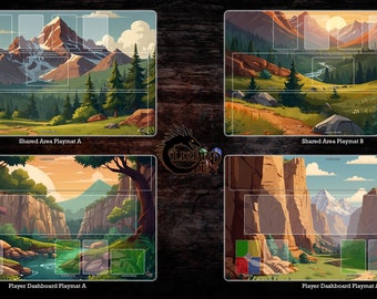 thumbnail image 2 of Earthborne Rangers: Ranger Playmat - Ravine - Game Nerdz 2 of 14