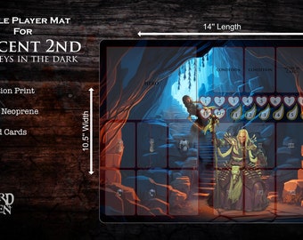 Descent 2nd Edition kompatible Player Dashboard Matte