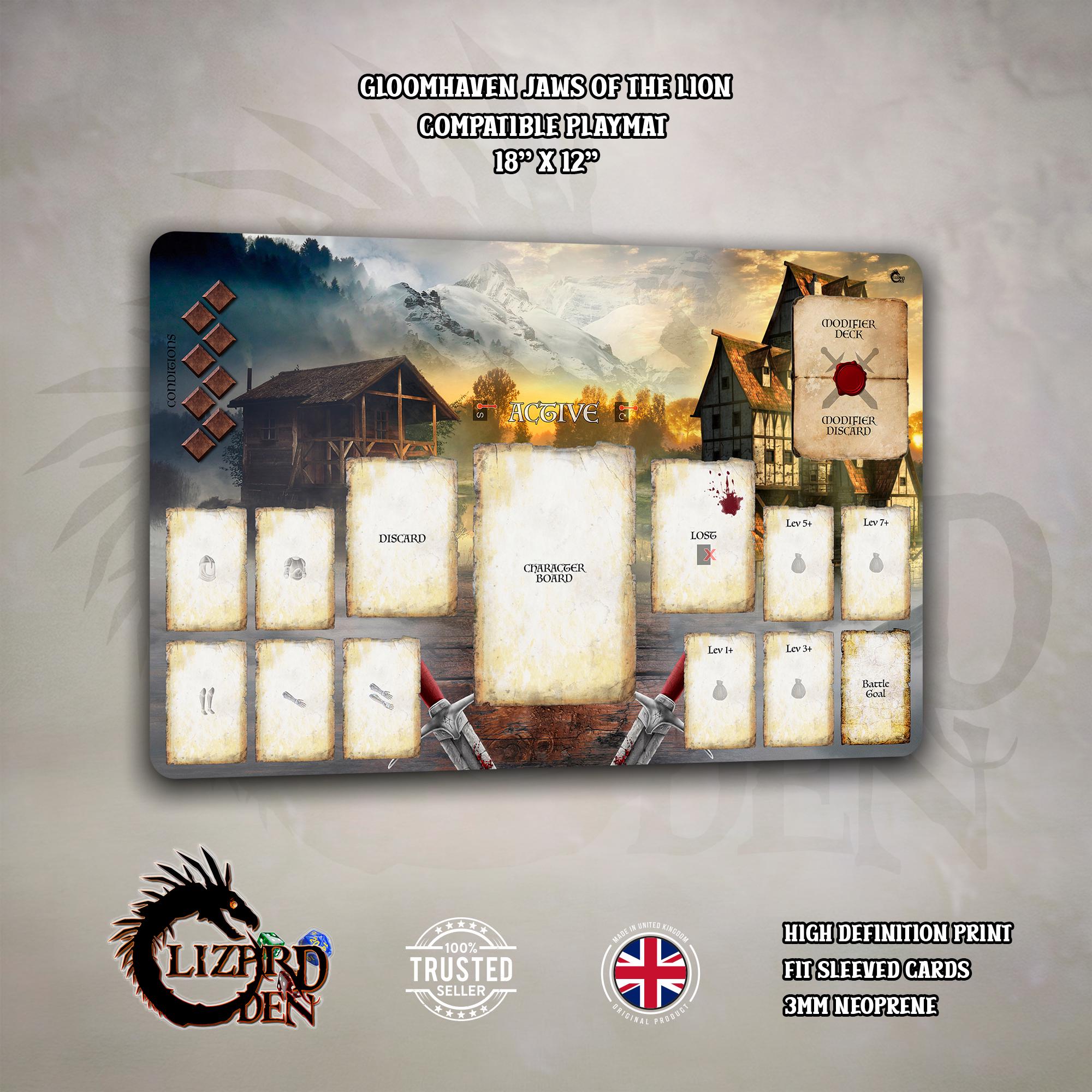 5 Miniature Hatchet Voidwarden Per Gloomhaven: Jaws Of The Lion | Mai Usate