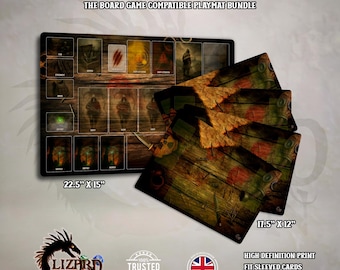 STALKER Neoprene Mat Bundle – Main Area + Four Player Mats