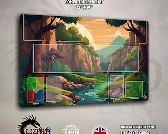 Earthborne Rangers Player Dashboard – Neoprene Playmat - Compatible Game Mat - Board Game Accessory