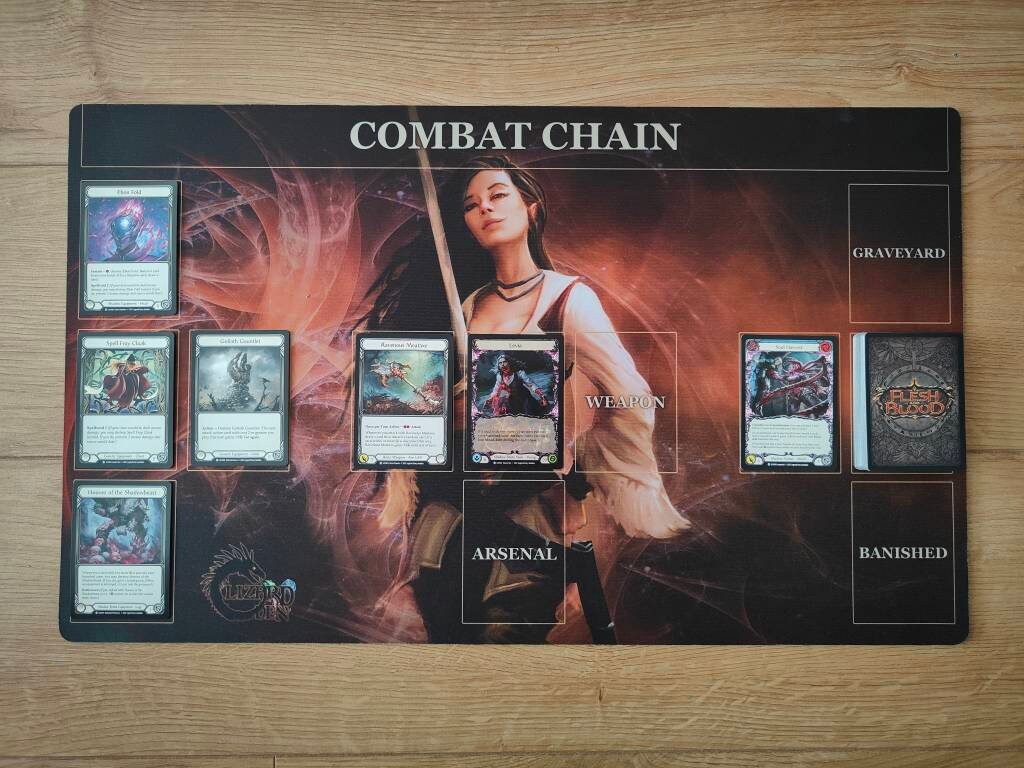 Custom Game Mat Compatible With Flesh and Blood TCG Etsy Australia