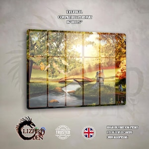 Everdell Compatible Playmat (Unofficial Product) - Neoprene Mat