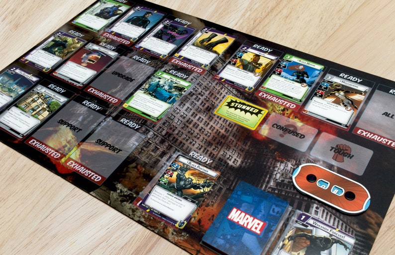 Custom Game Mat Compatible With Marvel Champions LCG Large Etsy Australia