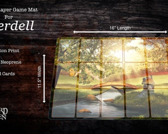 Custom made game mat compatible with Everdell (Unofficial Product)