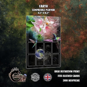 Earth compatible playmat