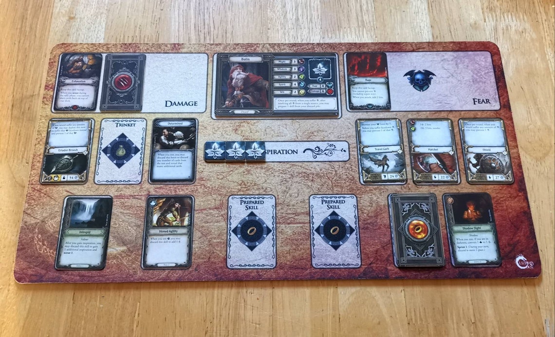 Lord of the Rings Journeys in Middle Earth Custom Made Game Etsy